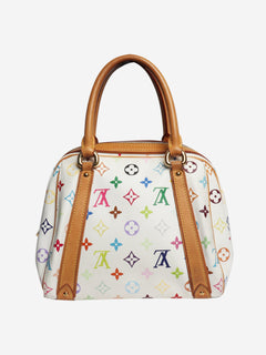 Multicolour vintage 2006 Monogram Priscilla bag Top Handle Bags Louis Vuitton x Takashi Murakami 