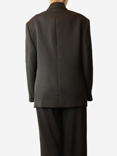 Black oversized double-breasted blazer - size UK 6 Coats & Jackets Acne Studios 
