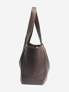 Saint Laurent Dark brown Le 5 À 7 Bea tote bag