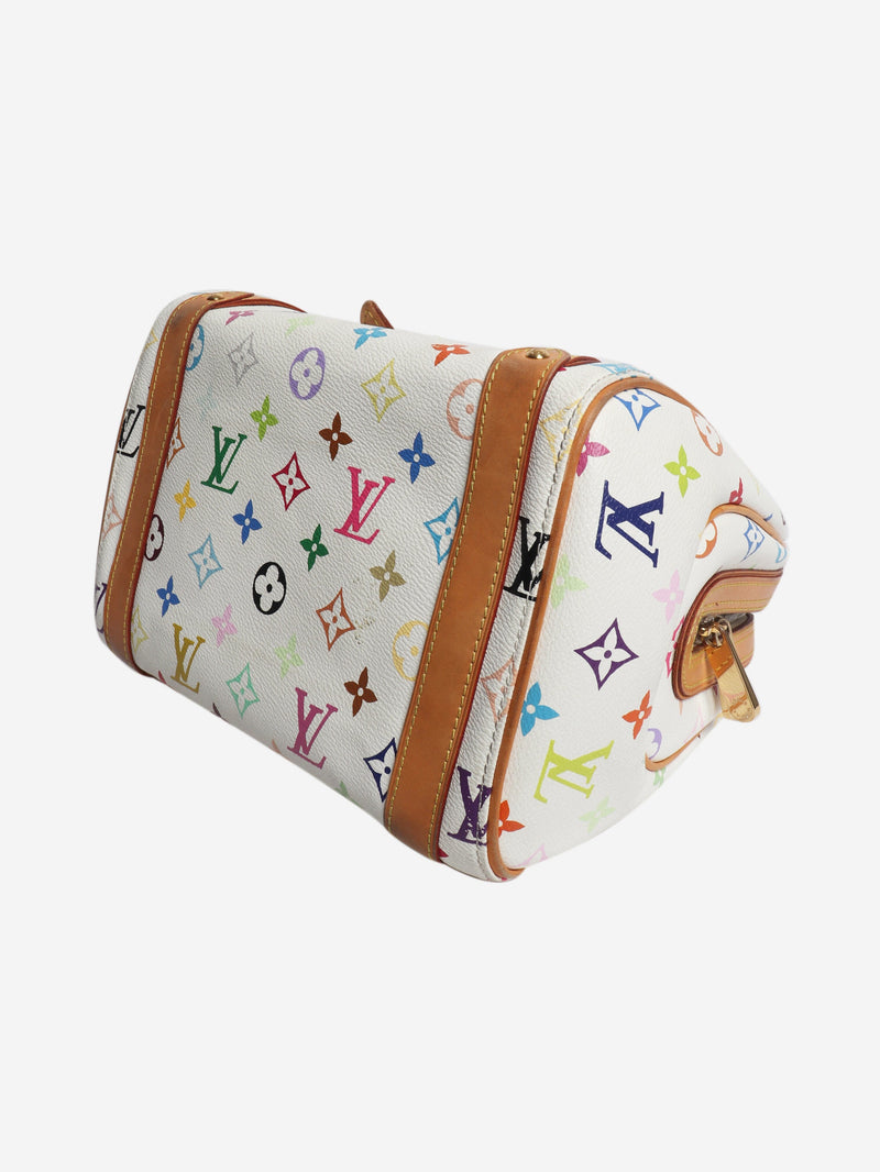 Multicolour vintage 2006 Monogram Priscilla bag Top Handle Bags Louis Vuitton x Takashi Murakami 