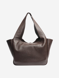 Saint Laurent Dark brown Le 5 À 7 Bea tote bag