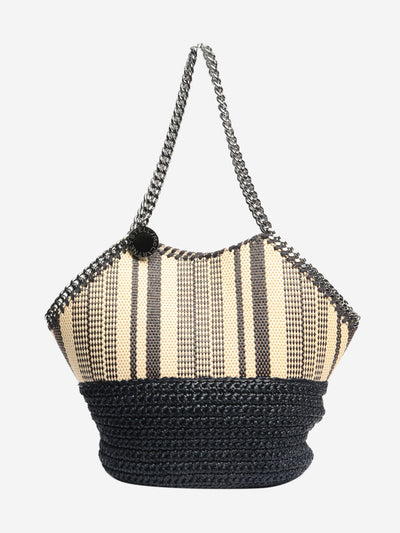 Black raffia shoulder bag Bags Stella McCartney 