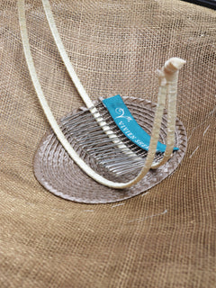 Black and brown diamante-spiral fascinator Hats Vivien Sheriff 