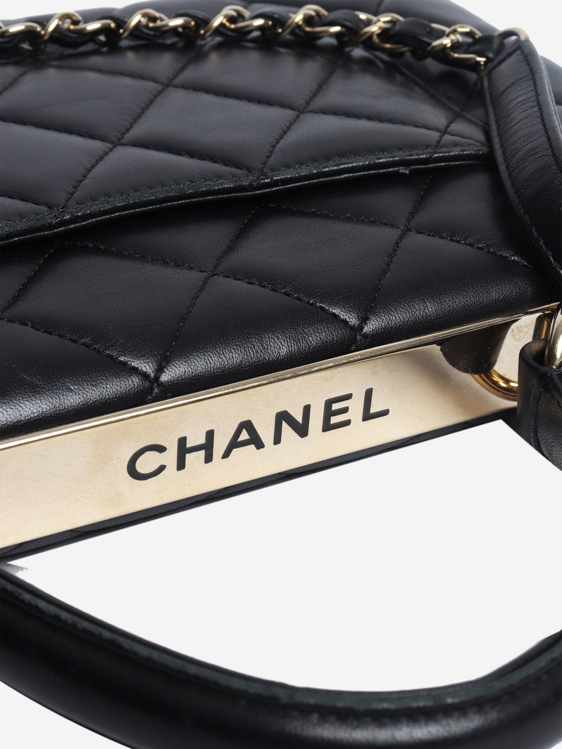 Black 2014 small Trendy CC flap bag