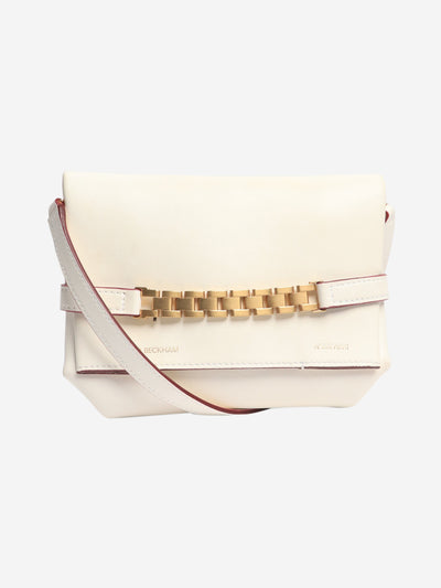 White chain leather top handle bag Top Handle Bags Victoria Beckham 