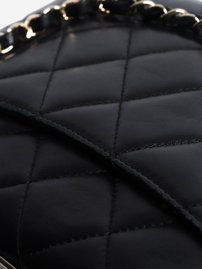 Black 2014 small Trendy CC flap bag