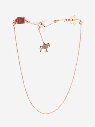 Rose gold Cheval necklace Necklaces Hermes 