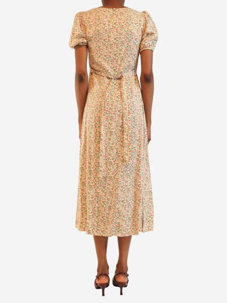 Multicolour floral printed sundress - size XS alternate image