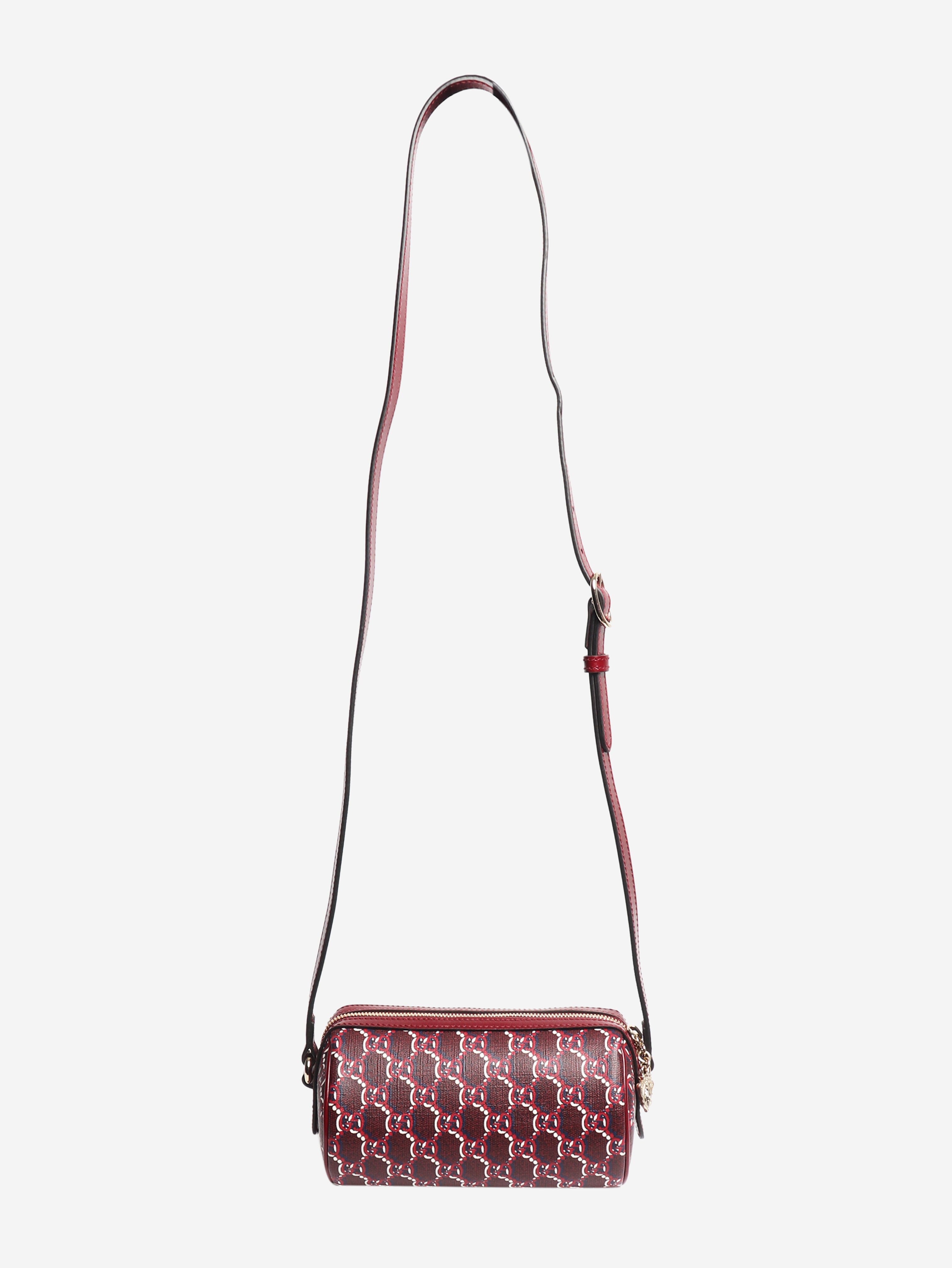 Burgundy GG Shadow Monogram bag Cross-body Bags Gucci 
