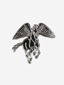 Hermes Silver Pegase scarf ring