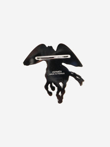 Hermes Silver Pegase scarf ring