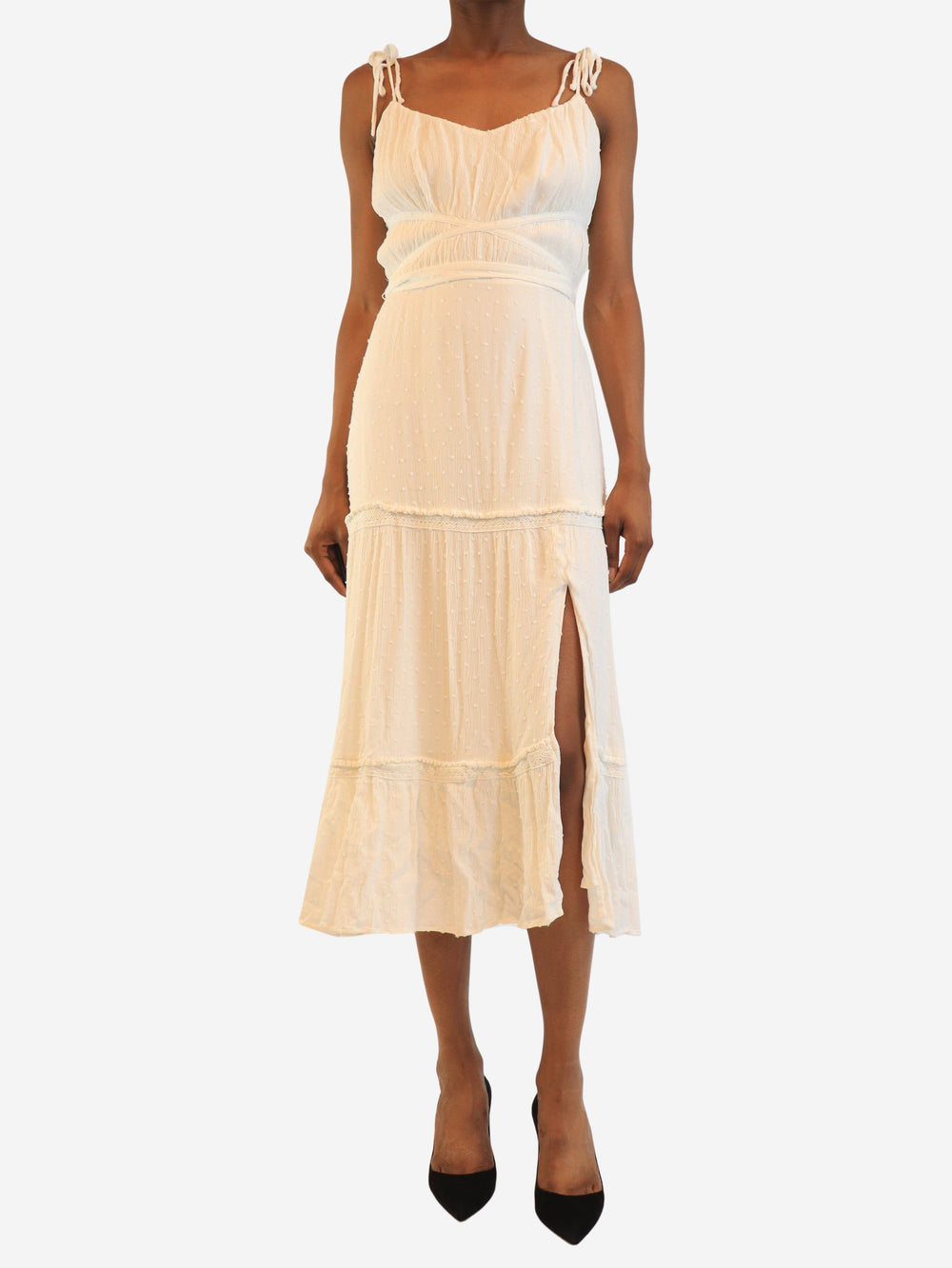 White milkmaid dress - size S Dresses Paige 