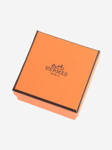 Hermes Silver Pegase scarf ring