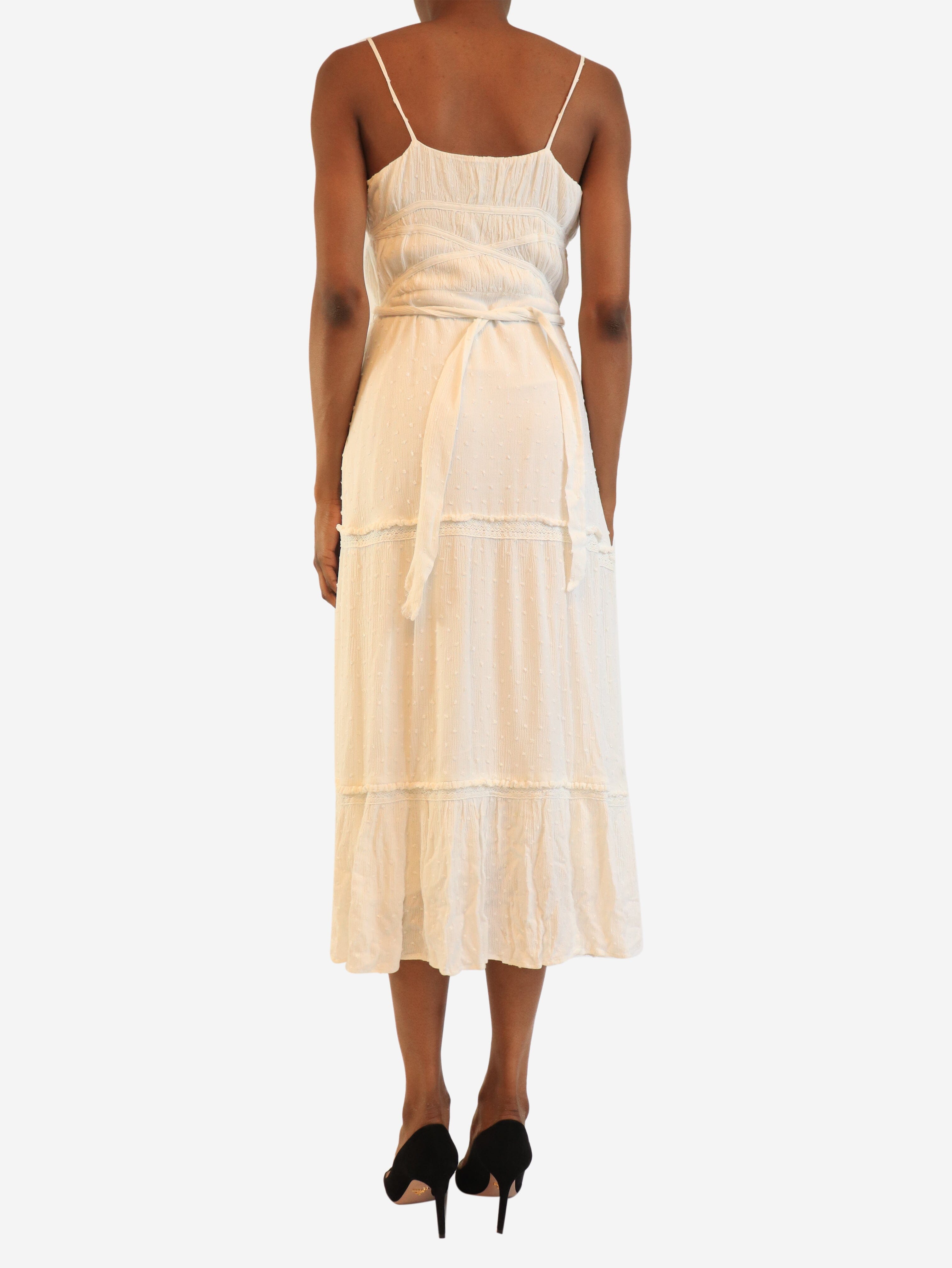 White milkmaid dress - size S Dresses Paige 