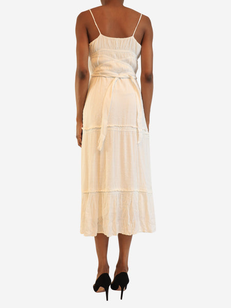 White milkmaid dress - size S alternate image