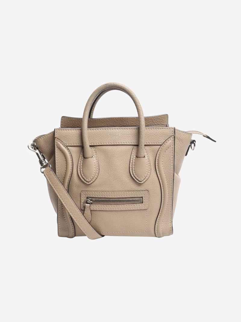 Nano Luggage Calfskin 2Way Handbag