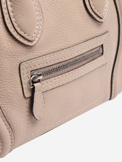 Celine Nano Luggage Calfskin 2Way Handbag - size Shoulder bags Celine 