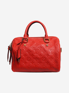 Red 2013 Speedy Bandoulière 25 bag Shoulder bags Louis Vuitton 