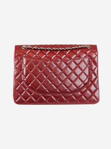 Chanel Cherry red 2010-2011 jumbo Classic single flap bag