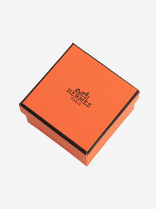 Hermes Silver Trio scarf 90 ring