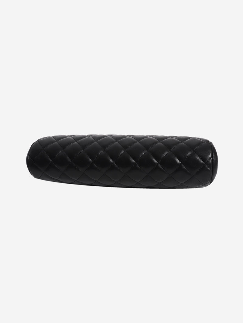 Black 2008 Timeless Classic diamond-quilted clutch Clutch bags Chanel 