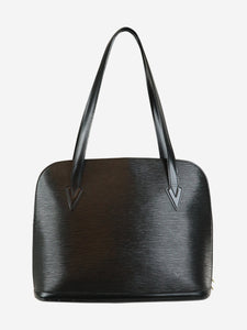 Louis Vuitton Black Epi leather shoulder bag