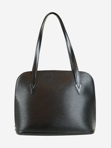 Louis Vuitton Black Epi leather shoulder bag