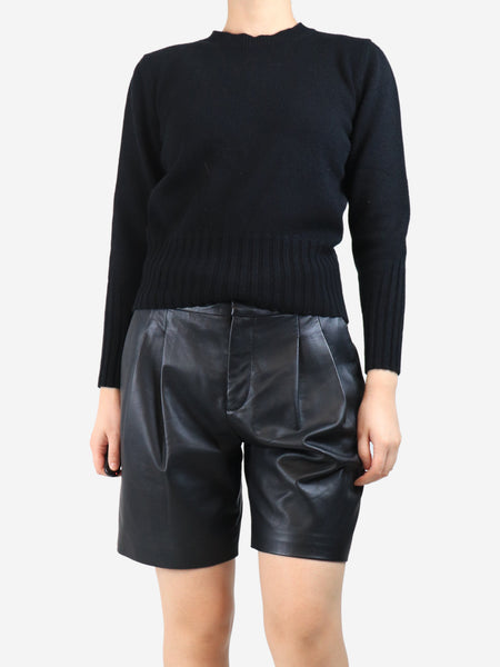 Black cashmere jumper - size UK 8 product image