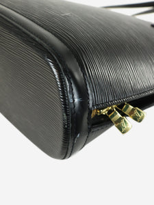 Louis Vuitton Black Epi leather shoulder bag