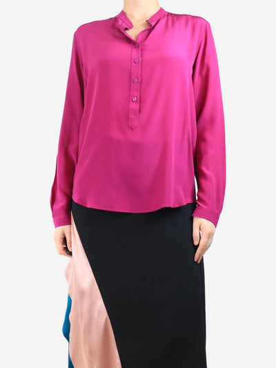 Purple silk blouse - size UK 8 Tops Stella McCartney 