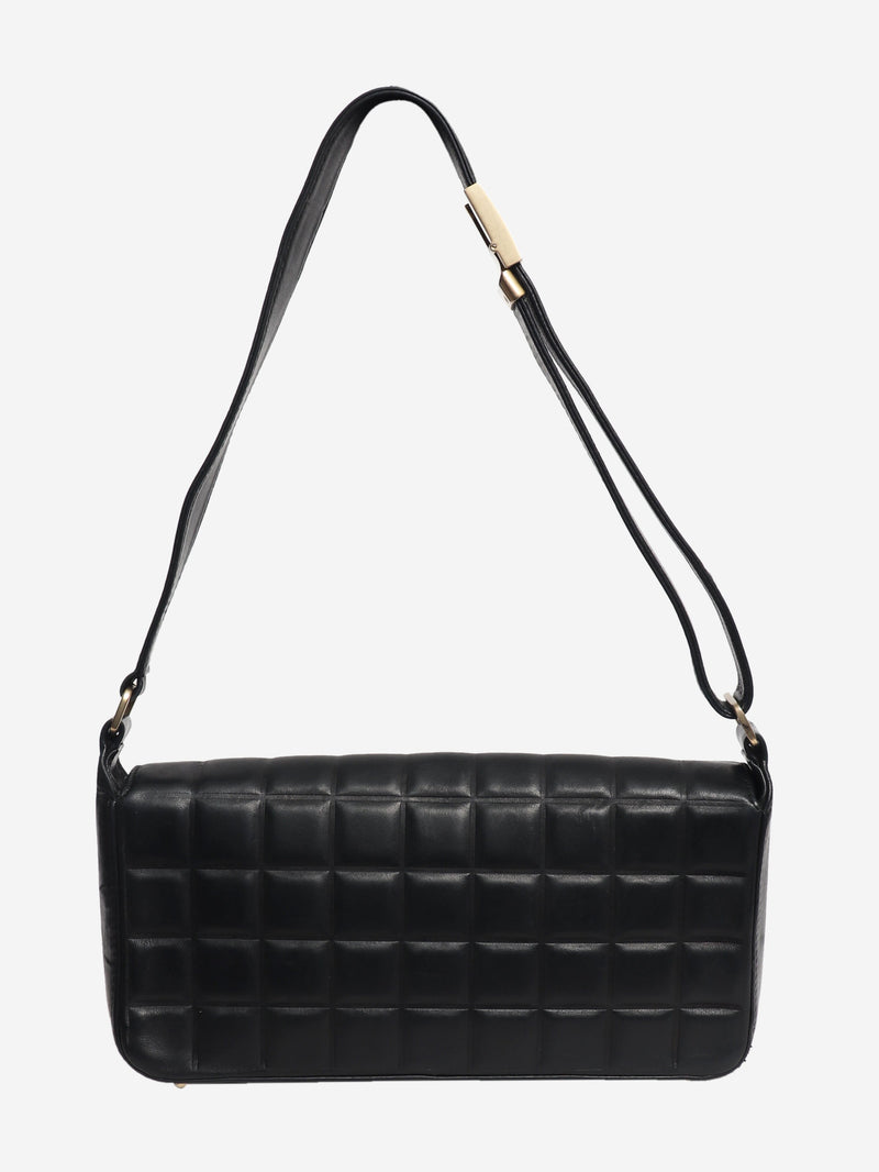 Black vintage 2002 Chocolate bar shoulder bag Shoulder bags Chanel 