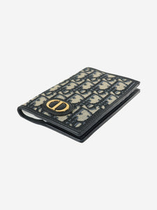 Christian Dior Blue 30 Montaigne Passport Holder