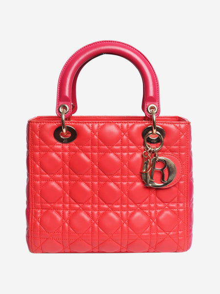 Red and pink 2014 Lady Dior bag product image