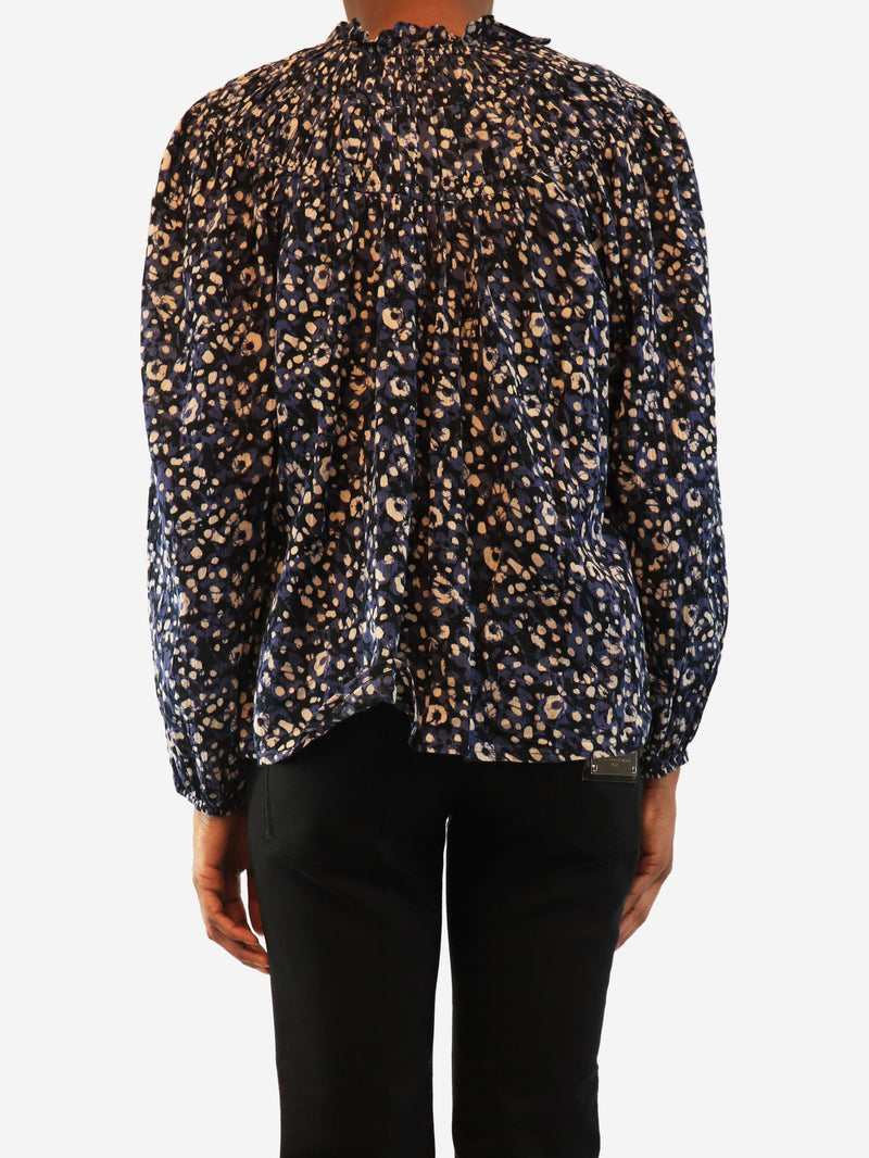 Blue floral blouse - size UK 8 Dresses Ulla Johnson 