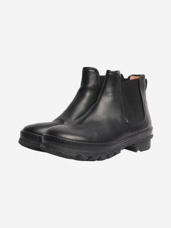 Black Chelsea ankle boots - size EU 40 Boots Legres 