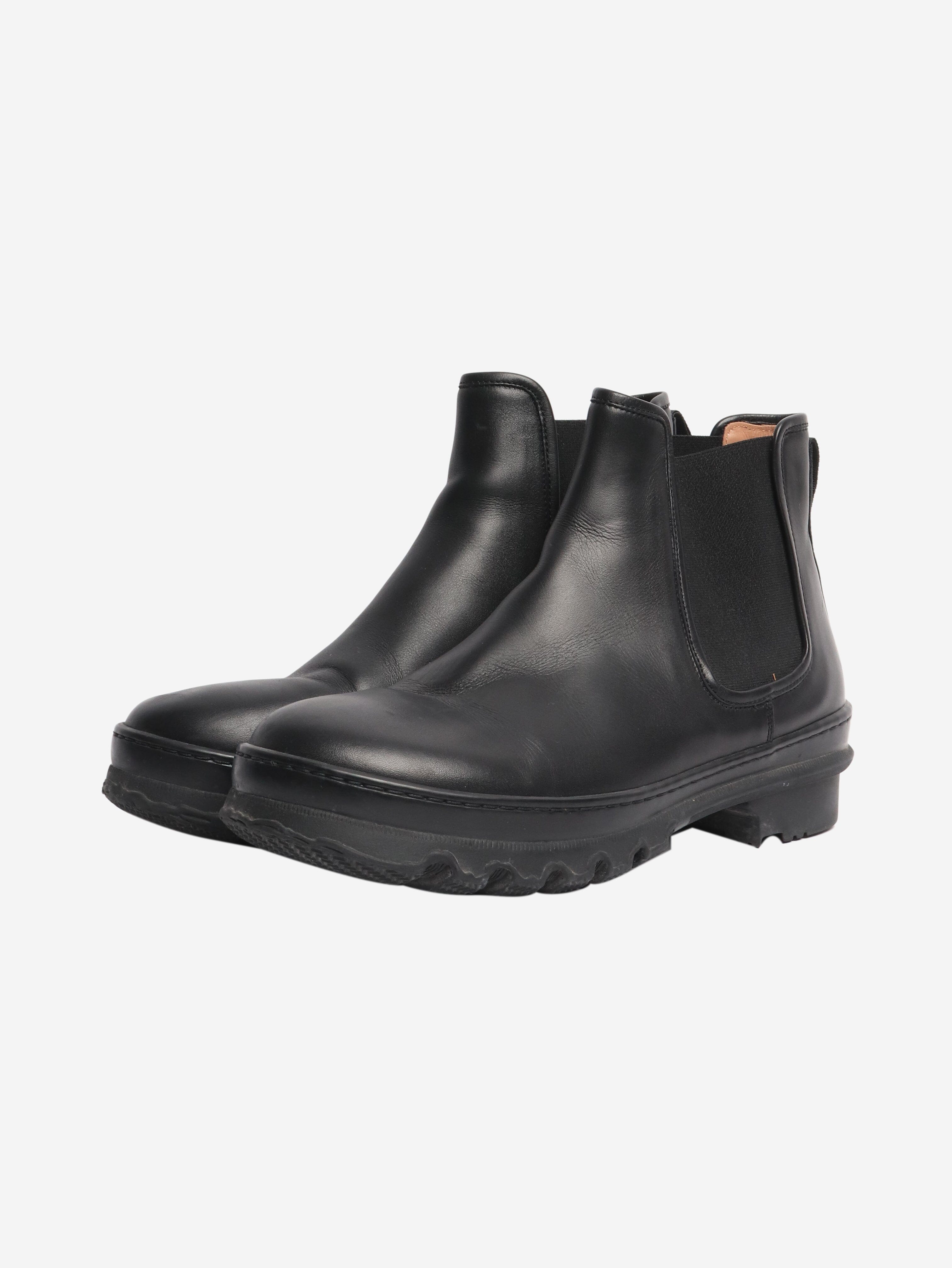Black Chelsea ankle boots - size EU 40 Boots Legres 