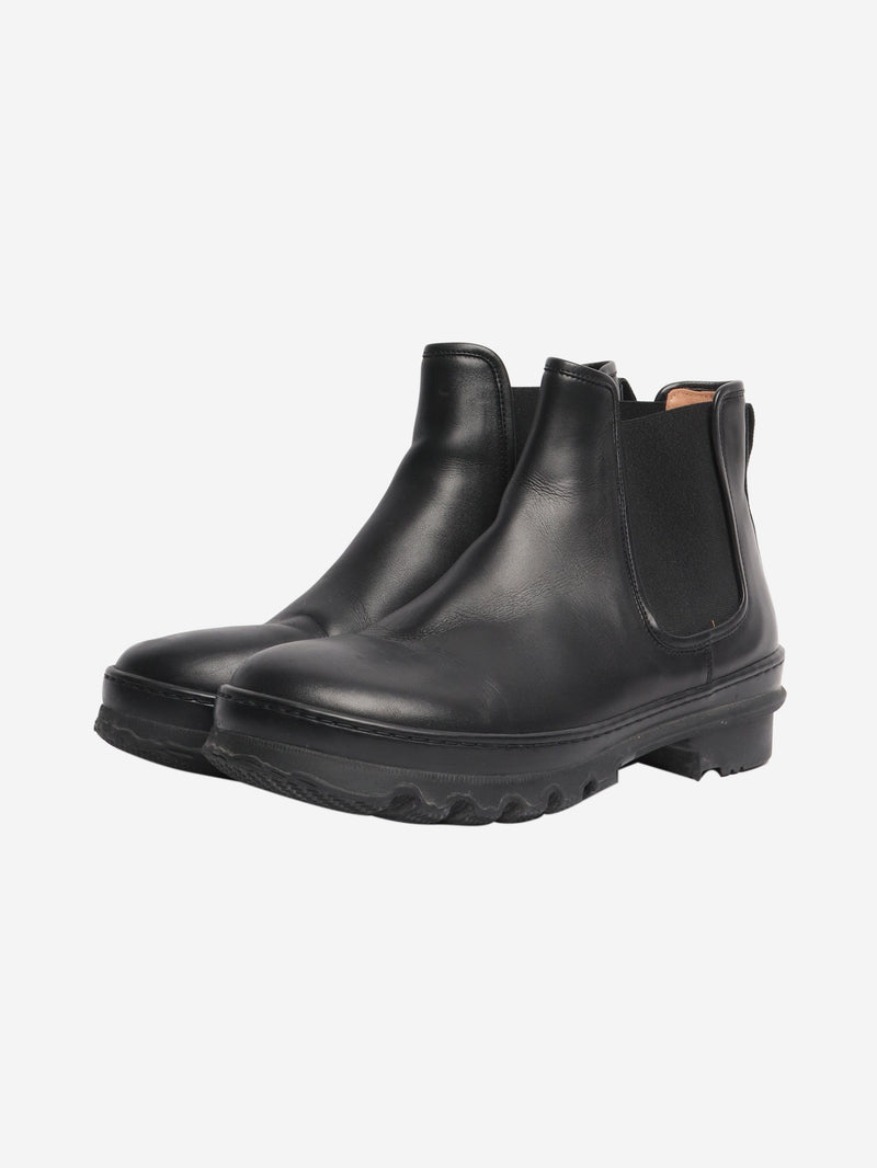 Black Chelsea ankle boots - size EU 40 Boots Legres 