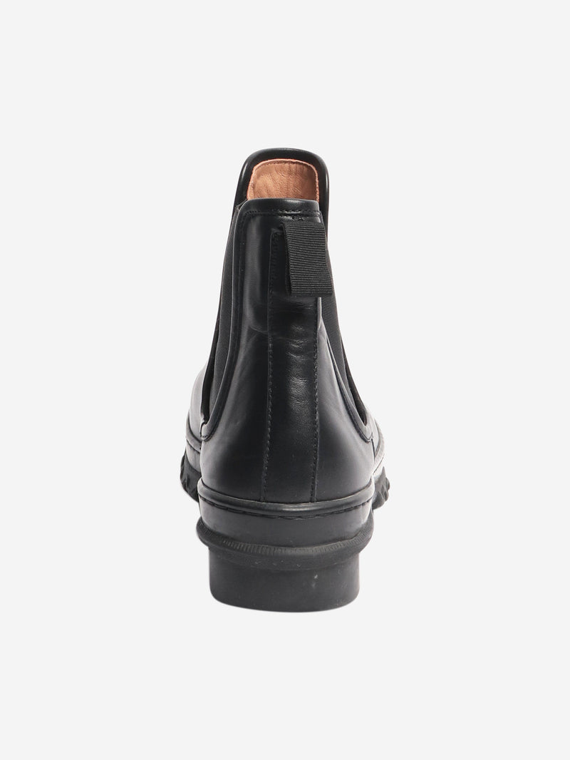 Black Chelsea ankle boots - size EU 40 Boots Legres 