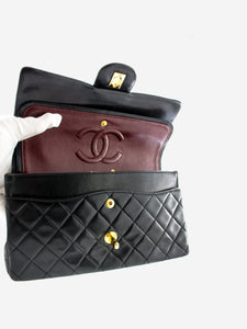 Chanel Black 1989 medium Classic Double Flap bag