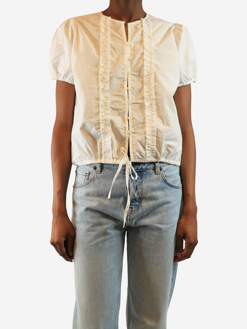 double frill top