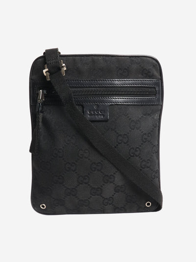 Black monogram canvas crossbody bag Cross-body bags Gucci 