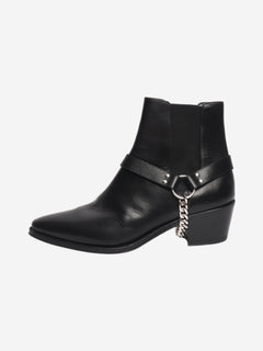 Black western ankle boots - size UK 9 Boots Celine 