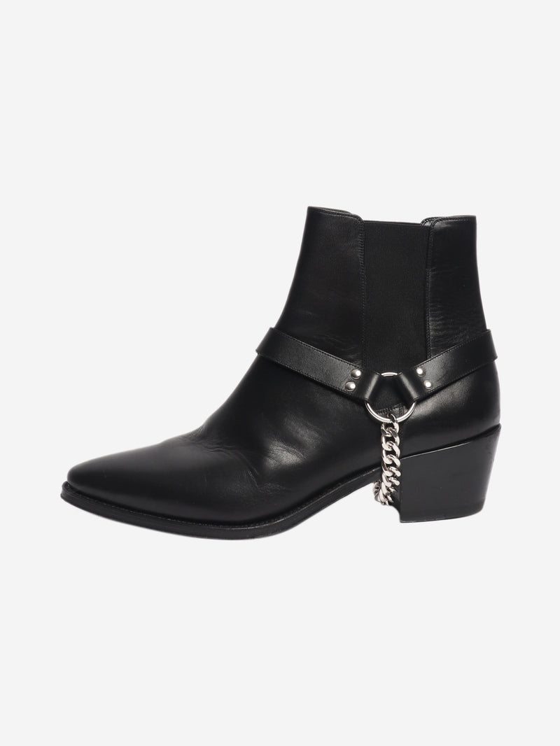 Black western ankle boots - size UK 9 Boots Celine 
