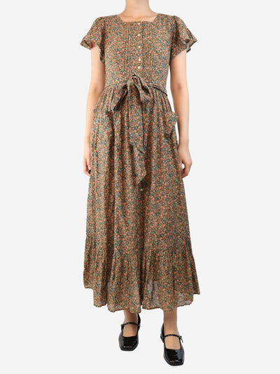Floral maxi dress with button front - size S Dresses Doen 