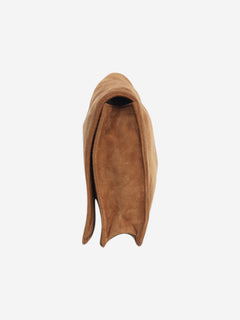 Vintage brown suede clutch bag Clutch bags Prada 