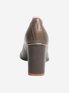 Alysi Brown leather pumps - size EU 40