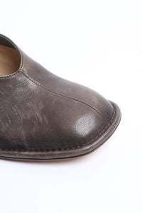 Alysi Brown leather pumps - size EU 40