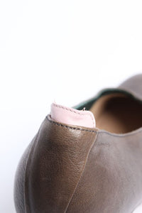 Alysi Brown leather pumps - size EU 40