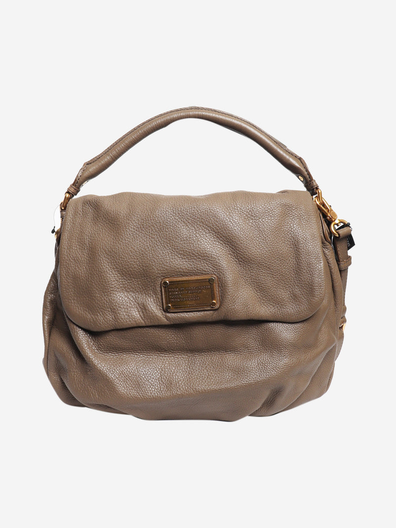 Brown leather large cross-body bag Cross-body bags Marc by Marc Jacobs 