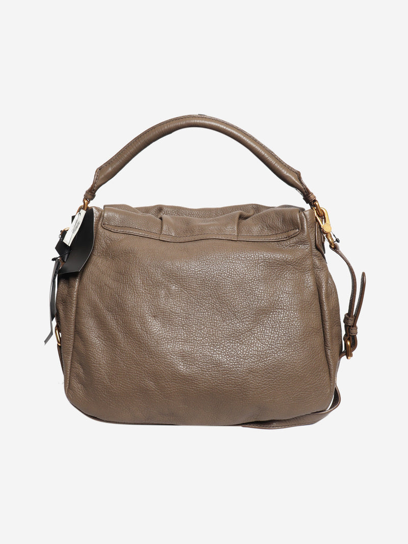 Brown leather large cross-body bag Cross-body bags Marc by Marc Jacobs 